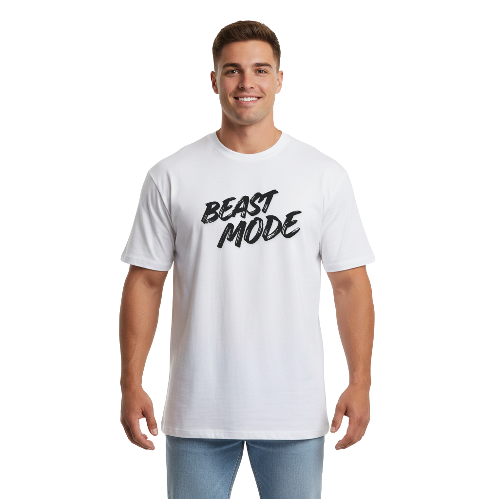 Beast Mode Printed T-Shirt