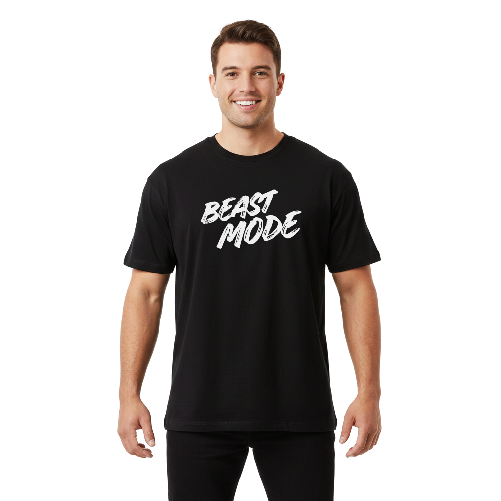 Beast Mode Printed T-Shirt