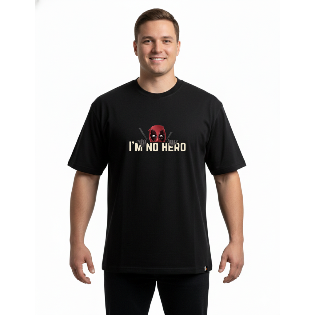 Deadpool Back Print T-Shirt