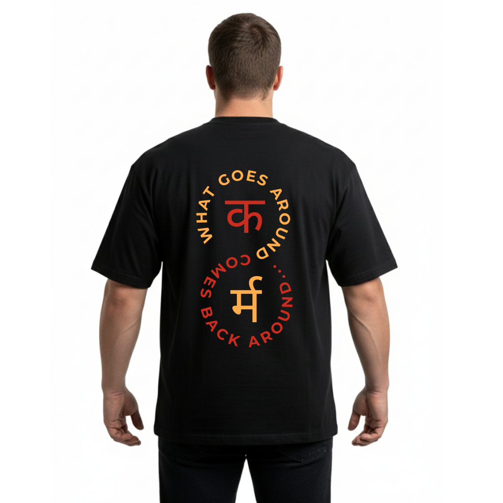 Karma Printed T-Shirt