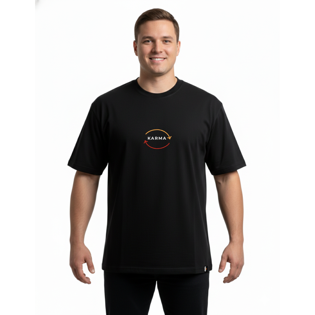 Karma Printed T-Shirt