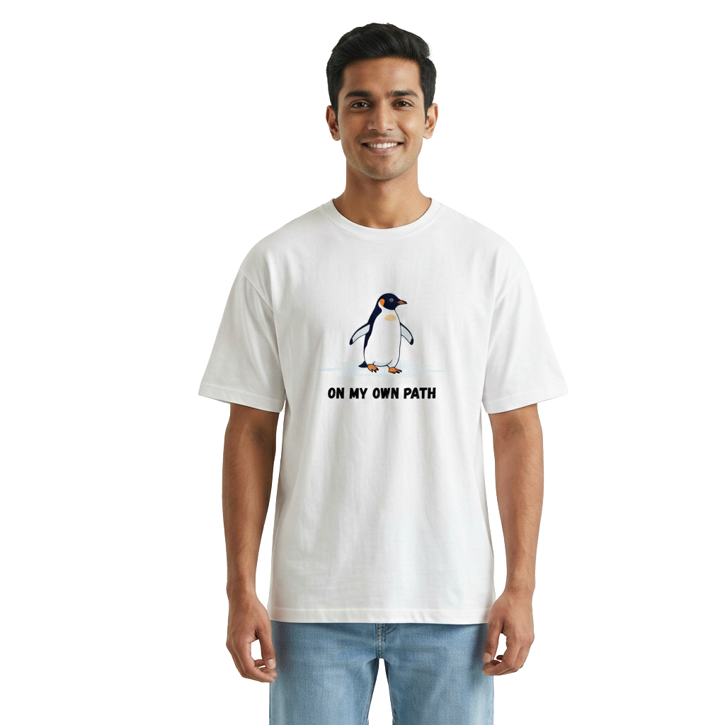 Viral Penguin Printed T-shirt