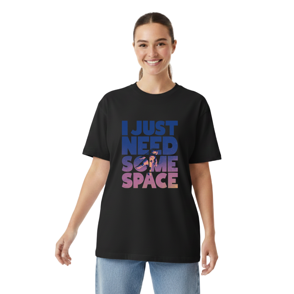 “I Just Need Some Space” Printed T-Shirt (Women)
