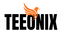 Logo of TEEONIX with a stylized bird design on a white background